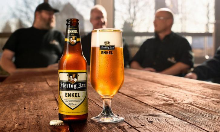 Hertog Jan Enkel in een glas Hertog Jan Enkel in een glas